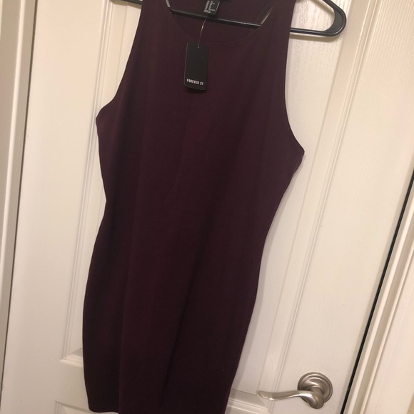 Forever 21 Dresses & Skirts - Burgundy mini dress